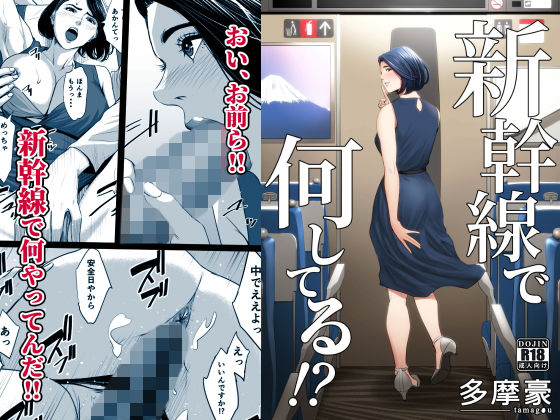 【FANZA同人raw】新幹線で何してる！？｜d_168807