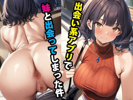 【FANZA同人raw】出会い系アプリで妹と出会ってしまった件｜d_382559