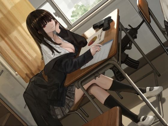 【FANZA同人raw】隣の席は暗殺対象｜d_557037