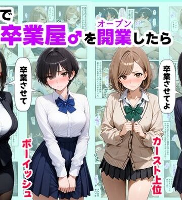 【FANZA同人raw】クラスで【処女卒業屋】を開業したら｜d_660441