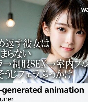 【FANZA同人raw】【35分HD】見つめ返す彼女はもう止まらない──胸チラ→制服SEX→室内フルコース→おそうじフェラぶっかけ｜d_702984