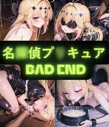 【FANZA同人raw】名〇偵プ〇キュア（BAD END） イラスト集｜d_762224