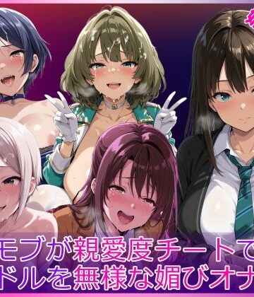 【FANZA同人raw】モブが親愛度チートでアイドルを無様な媚びオナホ化｜d_764695