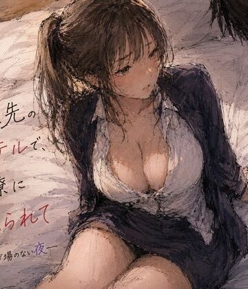 【FANZA同人raw】出張先のホテルで、同僚に見られて ―逃げ場のない夜―｜d_767250