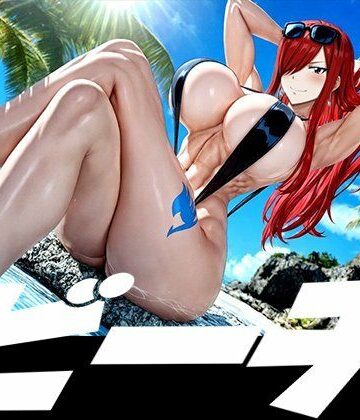 【FANZA同人raw】強々 ビーチ｜d_768704