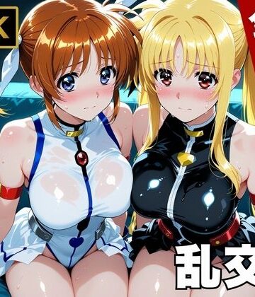【FANZA同人raw】【魔法少女リリカルな●は】今日、私たち乱交デビューします｜d_747063