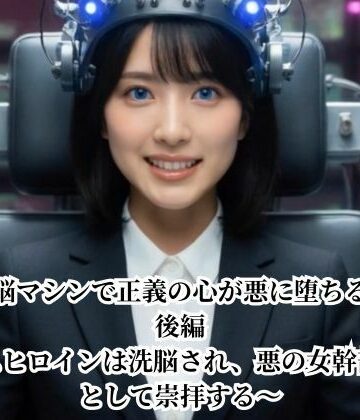 【FANZA同人raw】洗脳マシンで正義の心が悪に堕ちる話 後編 〜エースヒロインは洗脳され、悪の女幹部を女神として崇拝する〜｜d_772344