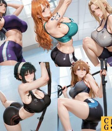 【FANZA同人raw】モデル級美女をジムで密着指導でメス堕ちさせた｜d_772775