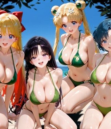 【FANZA同人raw】ビーチで出会った美女をナンパしてメス堕ちさせた話 セー○ームーン｜d_775539