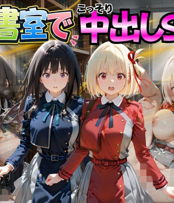 【FANZA同人raw】図書室でこっそり中出しSEX リ〇リスリコイル編｜d_776983