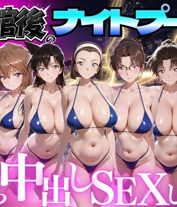【FANZA同人raw】閉館後のナイトプールでひたすら中出しSEXした話 Vol.5｜d_777624