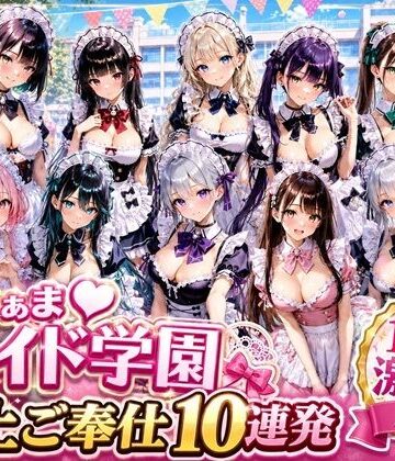 【FANZA同人raw】あまあまメイド学園 〜極上ご奉仕10連発〜｜d_784347