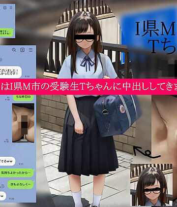 【FANZA同人raw】今回はI県M市の受験生Tちゃんに中出ししてきました。【2月10日まで高画質マン写＆本人目線モザイク無し画像付き】｜d_722332
