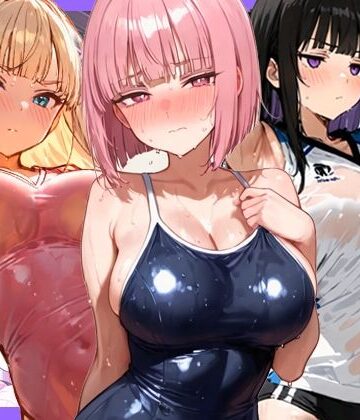 【FANZA同人raw】合宿中の部活女子が罰ゲームでハーレムセックスをさせられる話｜d_792105