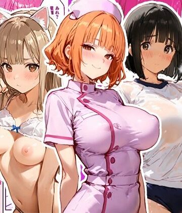 【FANZA同人raw】3姉妹の妹たちがコスプレで兄を誘惑してハーレムえっち！｜d_796487