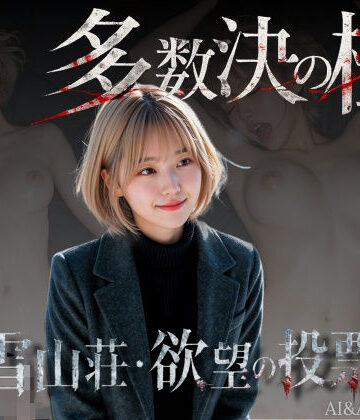 【FANZA同人raw】多数決の檻 ―雪山荘・欲望の投票― 第一話＜ノベルゲーム＞（実写系）｜d_799910