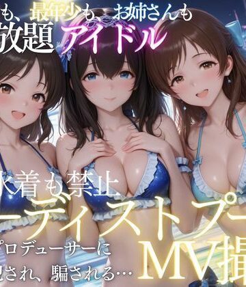 【FANZA同人raw】ヌーディストプールでアイドルがプロデューサーに犯●れる｜d_809544