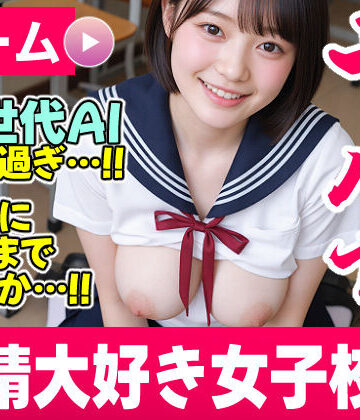 【FANZA同人raw】【次世代AI】射精大好き女子校生〜射精当番は君だ！絶頂へのカウントダウン！〜【AIヤバい】｜d_810677