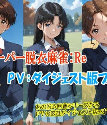 【FANZA同人raw】スーパー脱衣麻雀:Re【PV:ダイジェスト版プラス】｜d_813380