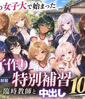 【FANZA同人raw】田舎の女子大で始まった子作り特別補習 〜臨時教師の濃厚中出し10連発〜｜d_819018