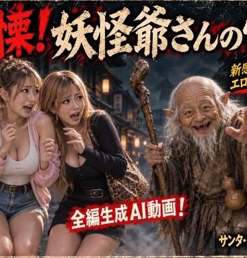 【FANZA同人raw】【生成AI動画】戦慄！妖怪爺さんの怪！ エロティック・ホラーシリーズ1｜d_825375