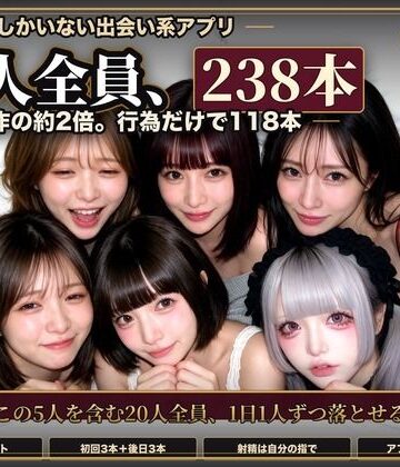 【FANZA同人raw】【実写系Hゲーム】ヤリマンしかいない出会い系アプリ2 〜スワイプして即ホテル〜｜d_825989