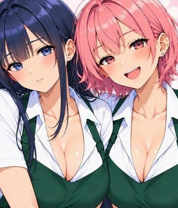 【FANZA同人raw】バイト先ハーレム イメチェンしたらギャルと清楚な同僚とえっちな生活になった話｜d_828074
