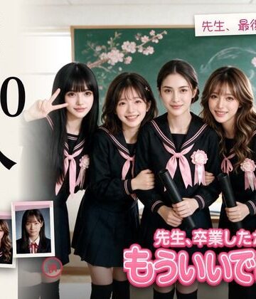 【FANZA同人raw】先生、卒業したから もういいでしょ？〜教え子50人の卒業アルバム〜｜d_830298
