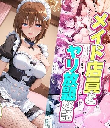 【FANZA同人raw】セックスが当たり前の世界でお気に入りのメイド店員とヤリ放題な話 八神はやて｜d_832513