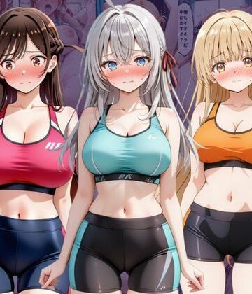 【FANZA同人raw】ジムに来た美女会員と孕ませセックスした話 ア〇リャ、水〇千鶴、椎〇真昼編｜d_834714