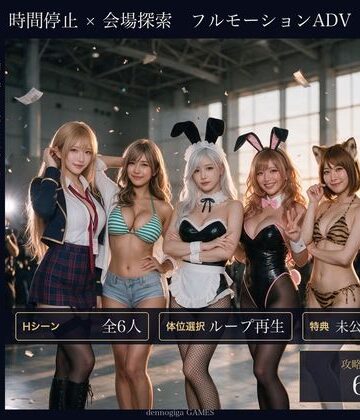 【FANZA同人raw】【スマホ対応】時が止まったコスプレ会場で｜d_836430