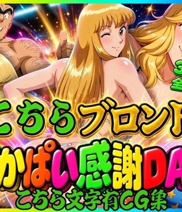 【FANZA同人raw】【こちら文字有CG集】こちらブロンドでかぱい感謝DAY 3本収録｜d_837396